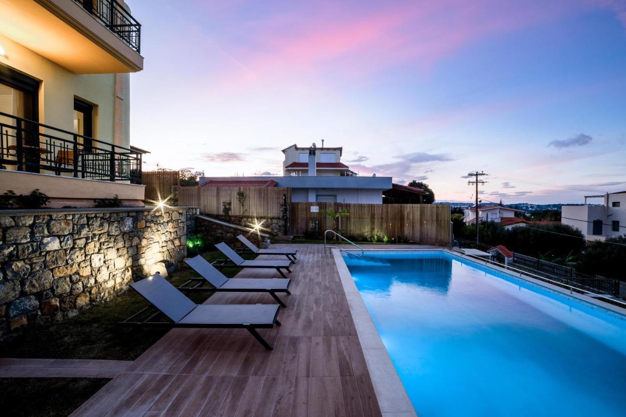 Siena Pool Villa Коскіну Екстер'єр фото