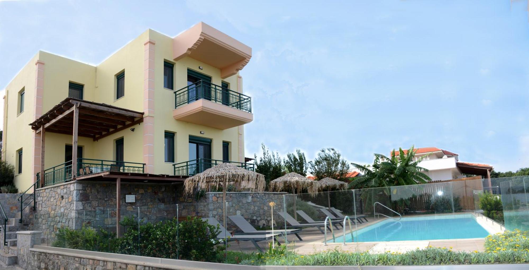 Siena Pool Villa Коскіну Екстер'єр фото